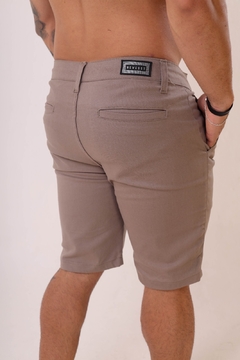 Bermuda Sarja Jeans Com Lycra Premium Masculino Social Diversas Cores, Revesst Jeans. 0000022