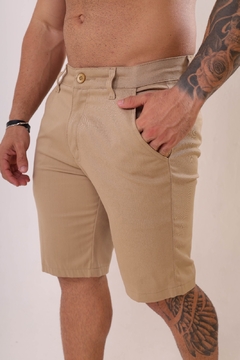 Bermuda Sarja Jeans Com Lycra Premium Masculino Social Diversas Cores, Revesst Jeans. 0000022 - comprar online