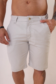 Bermuda Sarja Jeans Com Lycra Premium Masculino Social Diversas Cores, Revesst Jeans. 0000022 - comprar online