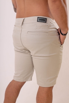 Bermuda Sarja Jeans Com Lycra Premium Masculino Social Diversas Cores, Revesst Jeans. 0000022 - Revesst Jeans