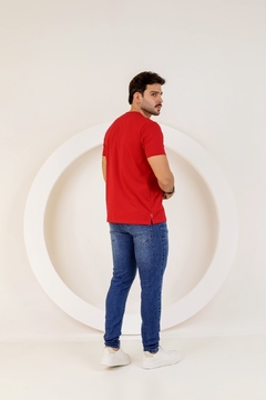 Calças Jeans Masculina Skinny Com Lycra, tradicional basica, Revesst jeans. 0000101 - loja online