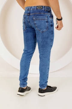 Imagem do Calças Jeans Masculina Com Lycra, Detalhes Nos Bolsos. Revesst jeans 0000102