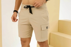 Short Mauricinho Sarja Detalhe De Bolso Cargo Revesst Jeans. 0000044 na internet