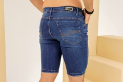 Bermuda Jeans Masculina Com Lycra, Tradicional, Cintura Baixa, Revesst Jeans. 0000390 - comprar online