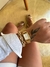 Bracelete Cravejado Dourado - comprar online