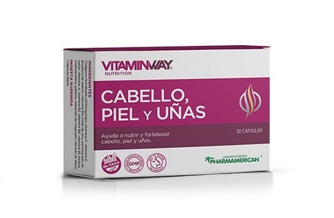 CABELLO, PIEL Y UÑAS BLISTER X 10- VITAMINWAY