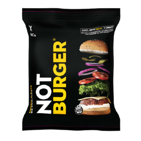 NOT BURGER PREMIUM FLOWPACK X 2 - NOTCO HAMBURGUESA