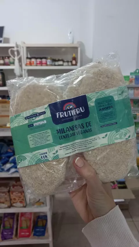 MILANESAS DE LENTEJA - FRUTI FRU