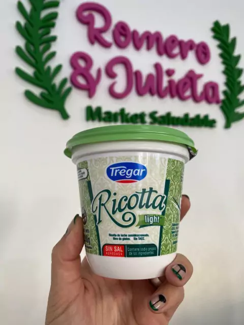 RICOTTA DESCREMADA POR 290 GR - TREGAR