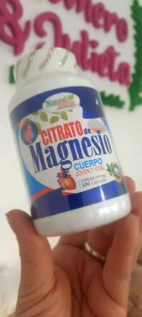 CITRATO DE MAGNESIO X 100CAP - NATURAL MEDIX
