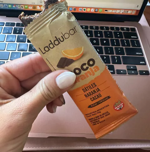 BARRA LADDUBAR SABOR CHOCO NARANJA X 30 GR - GOLDEN MONKEY