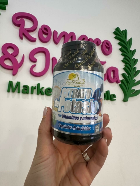 CITRATO DE POTASIO X 100C - OASIS SALUD