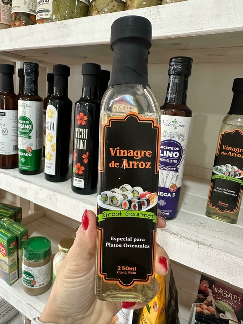 VINAGRE DE ARROZ 250ML - GREAT GOURMET