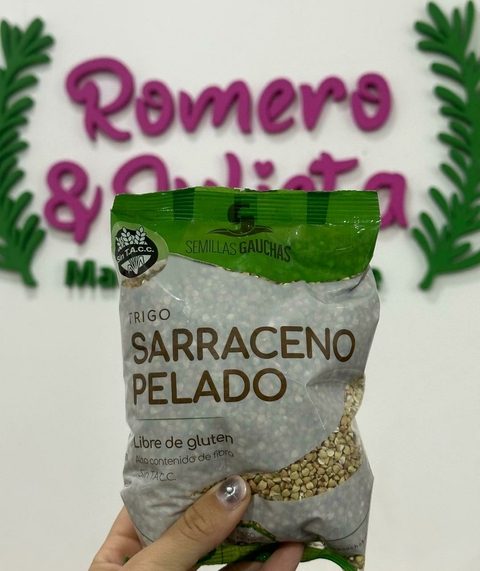 TRIGO SARRACENO PELADO X 500G - SEMILLAS GAUCHAS