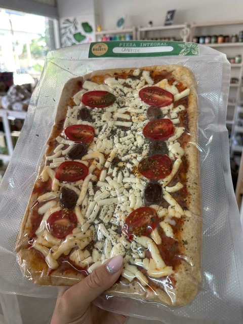 PIZZA INTEGRAL CAPRESSE-PASTAS BISCOTTI