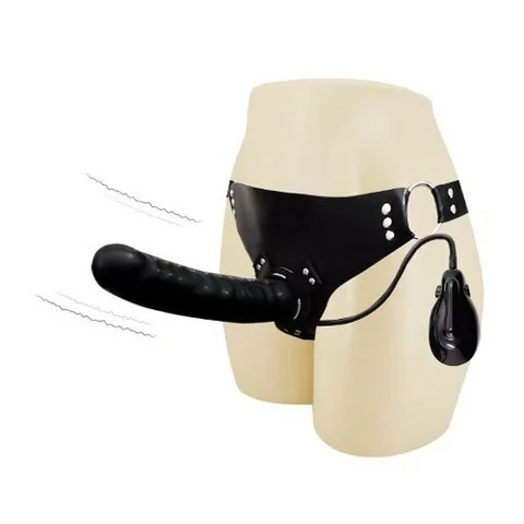 INFLATING BARON - ARNÉS CON DILDO INFLABLE Y VIBRADOR
