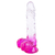 Jelly Cristal Dildo Diametro 4cm - comprar online