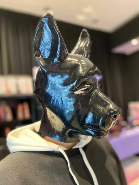 Latex Puppy Mask V2 - Mascara de latex de PERRO incluye liquido