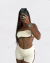 Top Faixa Linha + Short Listra Creme c/ Nutella na internet