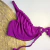 Biquíni Castelhano + Tira Fina Roxo - comprar online