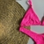 Biquíni Triângulo + Asa Delta Rosa Pink Texturizado - comprar online