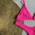 Biquíni Triângulo + Asa Delta Rosa Pink Texturizado - comprar online