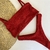 Biquíni Top Tiras + Asa Delta Vermelho Atoalhado na internet