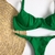 Biquíni Caraíva + Tira Fina Verde - comprar online