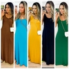 Coleção Beira -Mar Vestido Longo com fenda na perna, bolsos laterais em Malha Viscolycra, vestindo do P ao Gg. 430 - comprar online