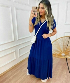 Vestido Estilo Zara, na malha Viscolycra. Vestindo do P ao GG. 421