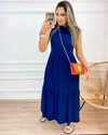 Coleção Beira -Mar Vestido Cavado Estilo Zara com meia gola, em Malha Viscolycra Midi 442 - (cópia) - comprar online