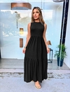 Vestido Cavado Estilo Zara longuete em Malha viscolycra 502