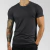 REMERA NOLAND SLIMFIT- MELANGE OSCURO - comprar online