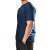 REMERA CORTE REGULAR G-Textil - AZUL MARINO - comprar online