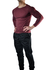 REMERA FOREST - BORDO MELANGE - Calivan
