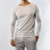 REMERA FOREST - GRIS CLARO MELANGE