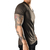REMERA HANK - GRIS AMARRONADO