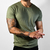 REMERA NOLAND SLIMFIT - VERDE MILITAR - comprar online