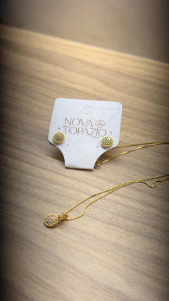 CONJUNTO CIRCULO CRAVEJADO