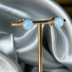 BRINCO BOLA 10MM- PEDRA DA LUA - comprar online