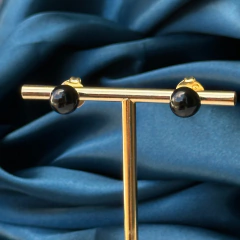 BRINCO BOLA 8MM- ÔNIX - comprar online