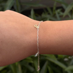 PULSEIRA PRATA 925 - LUA VAZADAS