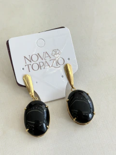 BRINCO CABOCHÃO 18X25 NA GALERIA (OURO)- ÔNIX