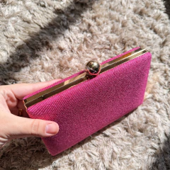 BOLSA FESTA RETANGULAR ROSA - loja online