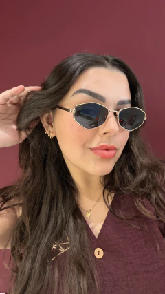 ÓCULOS DE SOL SIMONE HASTE EM METAL AYLA - comprar online