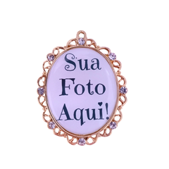Medalha Foto Relicário Buque de Noiva - comprar online