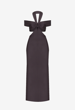 Vestido Ella Marrom Café - comprar online