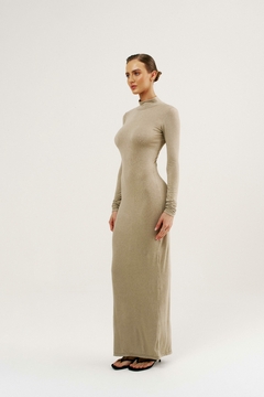 Vestido Tais Beige - TESWIM