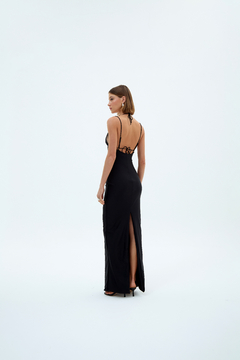 Vestido Alana Preto - TESWIM