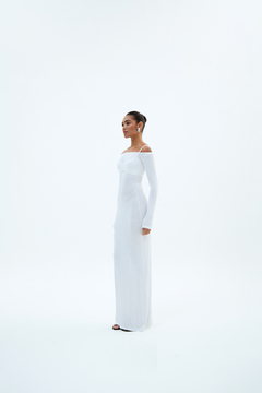 Vestido Luisa Branco na internet